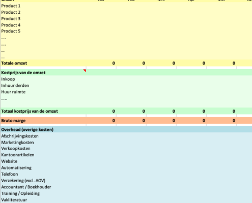 Excel Template